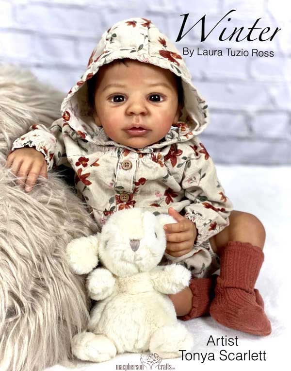 Reborn Baby Winter by Laura Tuzio Ross, 19 Inches, Girl or