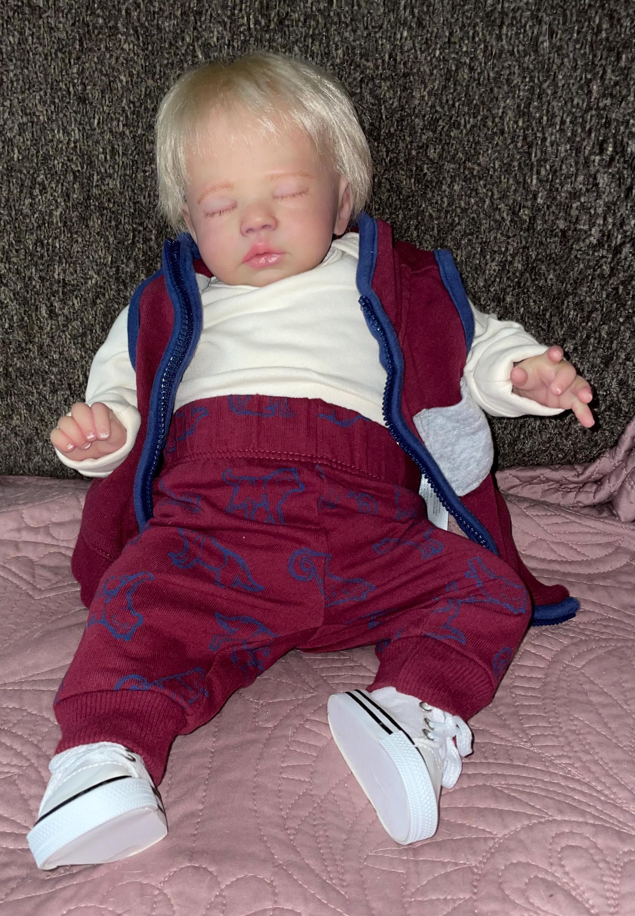 Reborn Baby ZORI by Jackie Joly, 16 Inches With Full Limbs, Girl