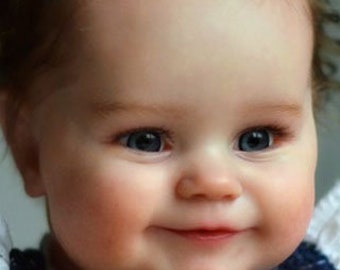 Reborn Baby MADDIE by Jackie Joly, 24 inch Toddler with full arms and legs, Girl or Boy Doll Custom