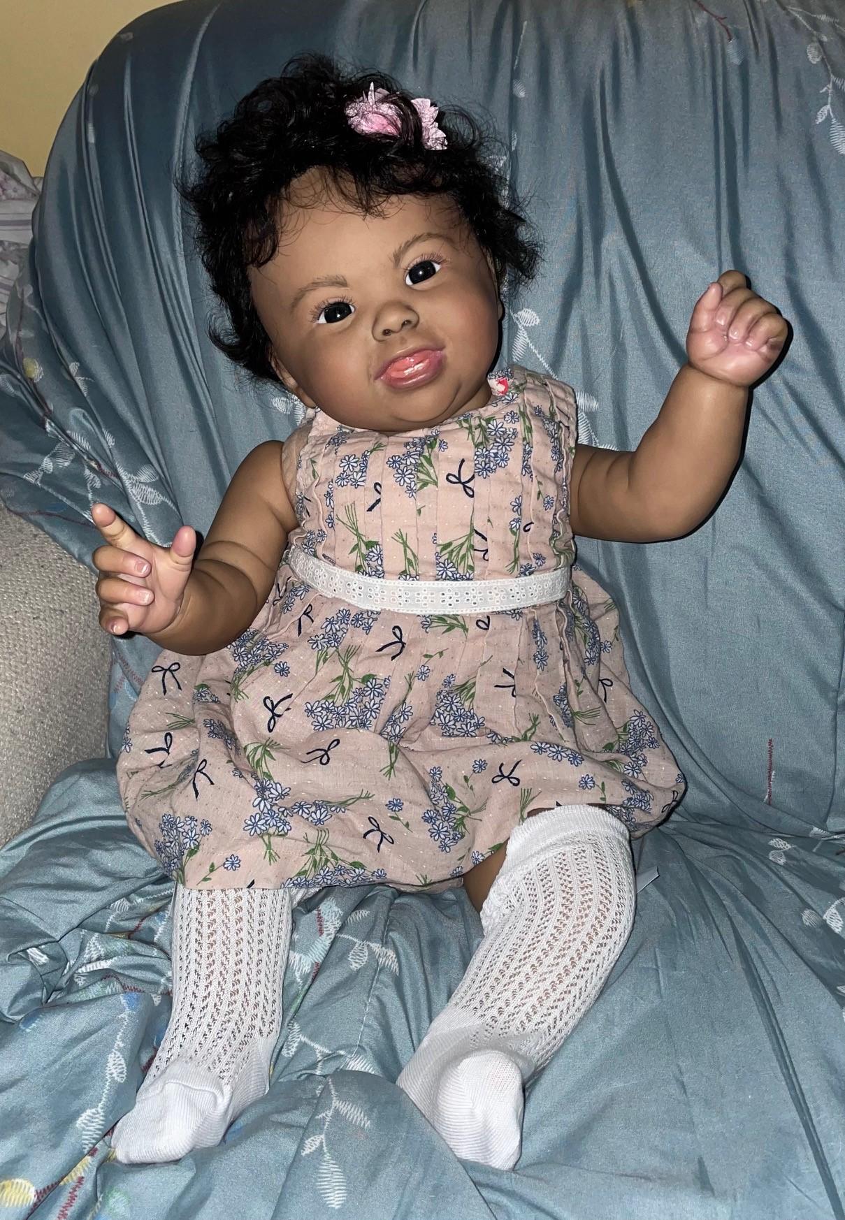 Reborn Baby KODI BEAR by Jackie Joly, 24 Inch Toddler With Full