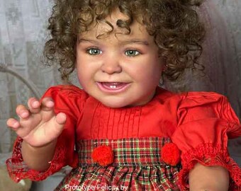 Reborn Baby Felicity by Priscila Lopez, 26 Inche Toddler , Boy or