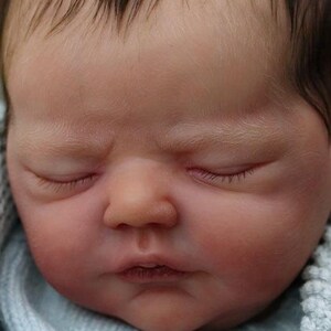 Reborn Baby PAULIN by Jackie Joly, 19 inches with Full Limbs, Girl or Boy Doll Custom