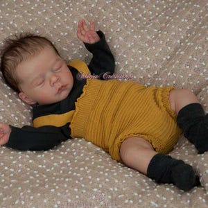 Reborn Baby JUDE by Jackie Joly, 20 inches with Full Limbs, Girl or Boy Doll Custom
