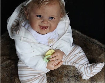 Reborn Baby Tori by Ping Lau 23 Inches, Boy or Girl Doll, Full