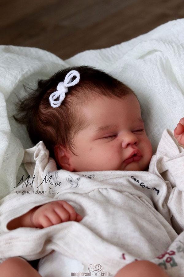 Reborn Baby QUINBEE by Jackie Joly, 19 Inches With Full Limbs