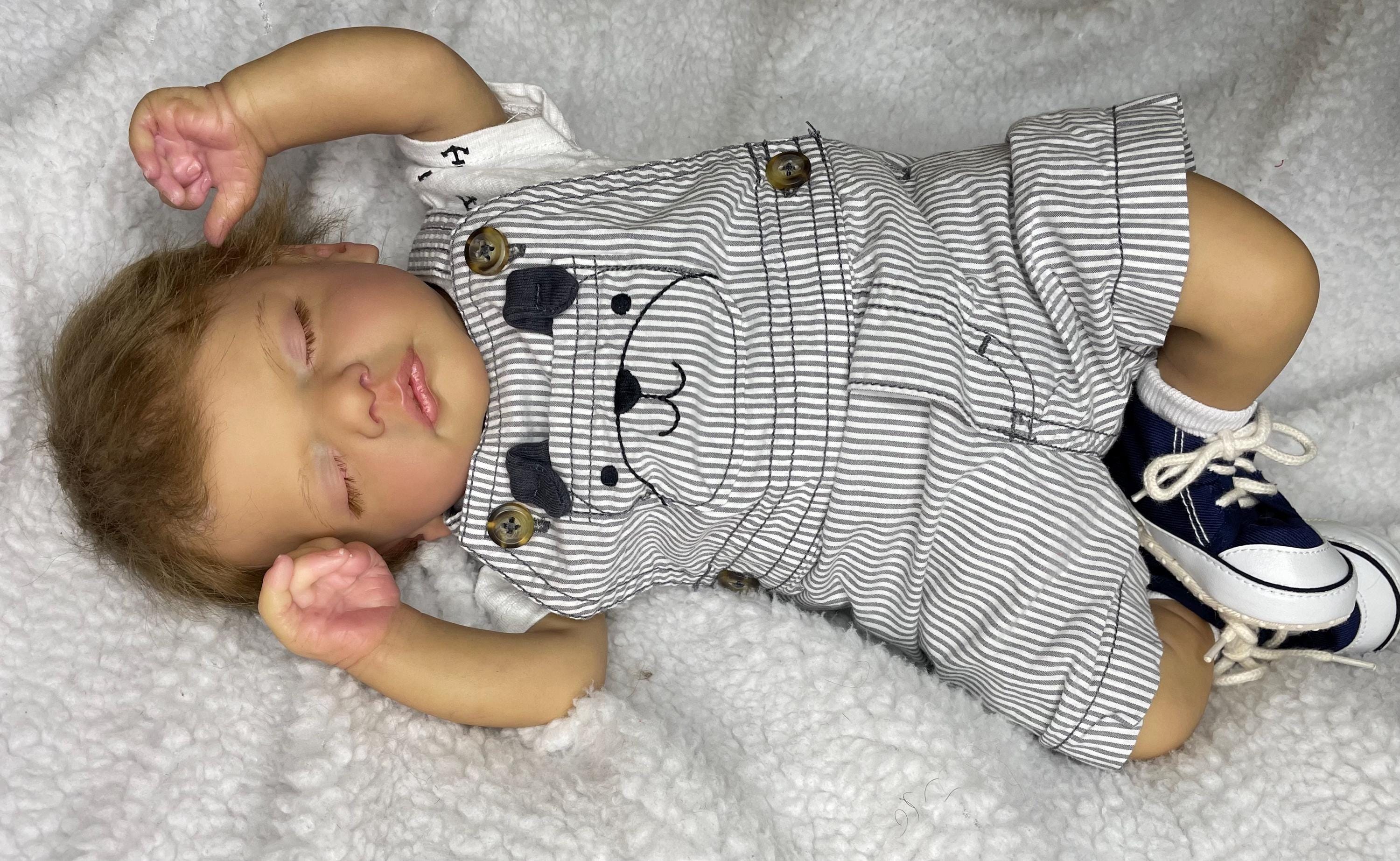 Reborn Baby SAM by Jackie Joly With Full Limbs, 19 Inches, Girl or