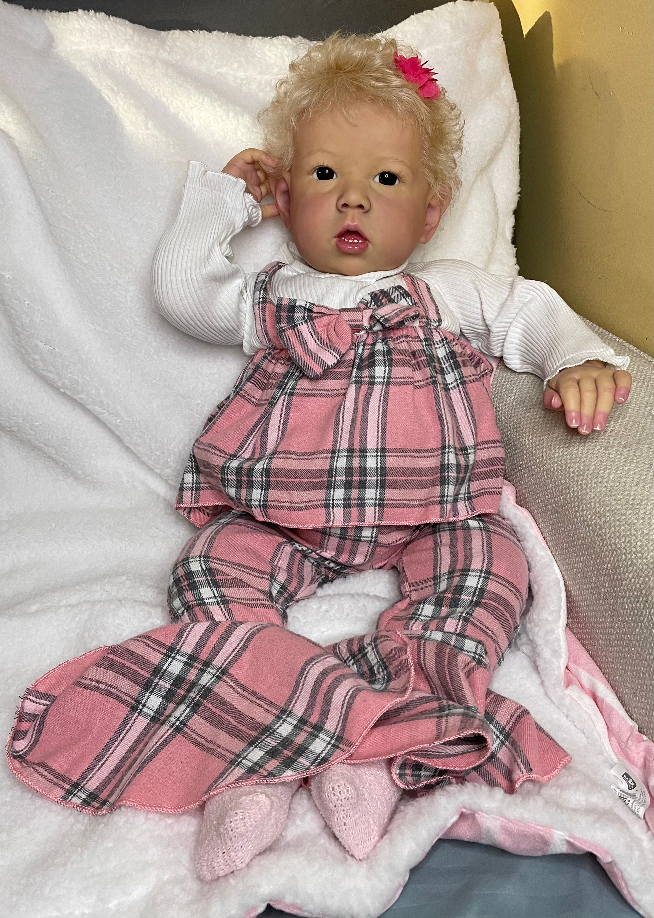 Reborn Baby Liam by Bonnie Brown, 28 Inch Toddler, Full Arms