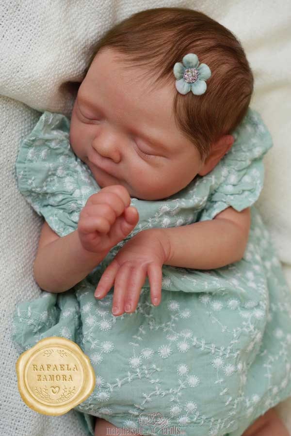 Reborn baby léo by cassie brace 19 inches with full Reborn baby léo by cassie brace 19 inches with full