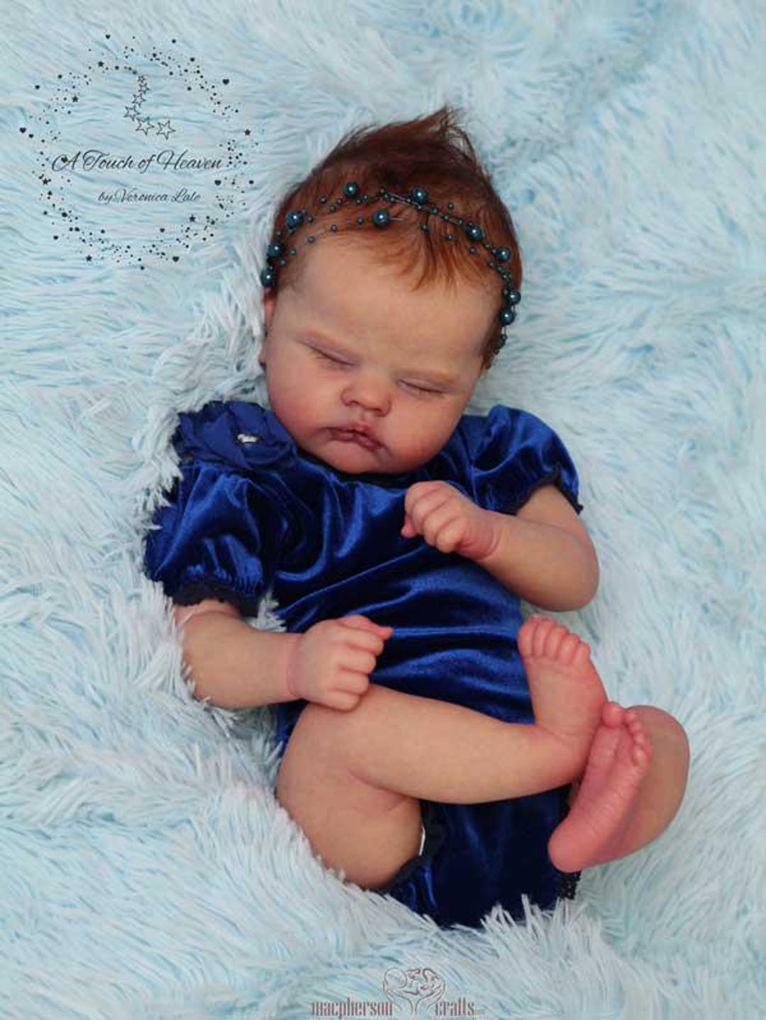 Reborn Baby QUINBEE by Jackie Joly, 19 Inches With Full