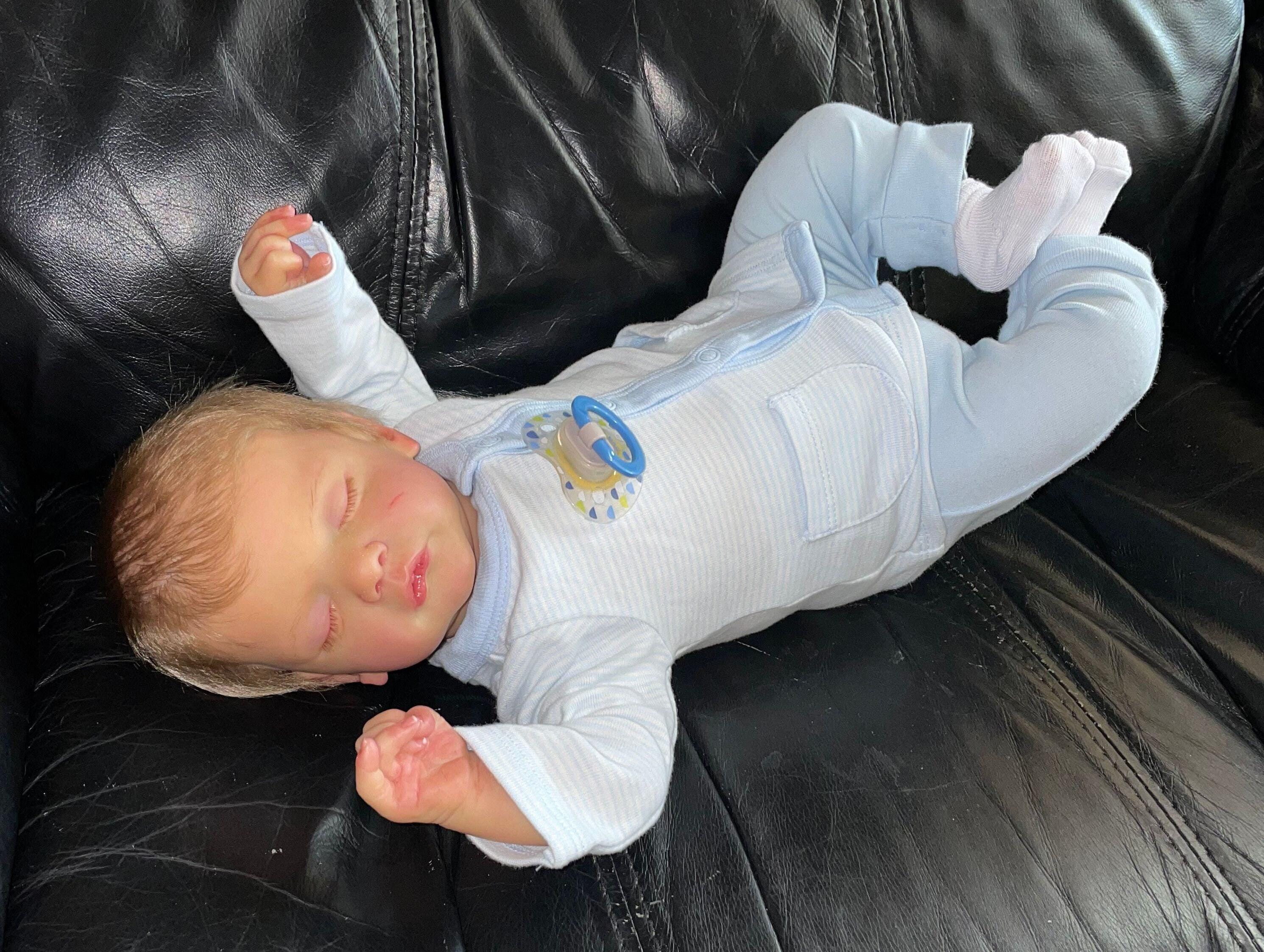 Reborn Baby SAM by Jackie Joly With Full Limbs, 19 Inches, Girl or