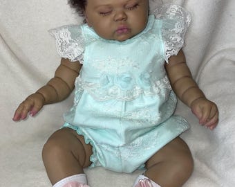 【リボーンドール】 PICKLE Reborn Baby PICKLE by Jackie Joly With Full Limbs, Chunky Baby at