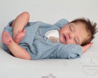 Reborn Baby Alessandro by Cassie Ann Love, 20 Inches With Full