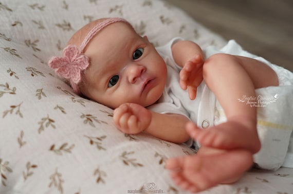 Reborn Baby Jasmim by Priscila Lopez - 16 Inch Preemie, Boy or