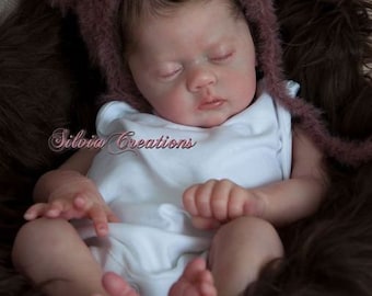 Reborn Baby Sophia Grace by Natalie Scholl, Full arms and legs, 18 inches,  Boy or Girl, Newborn Baby Doll Custom