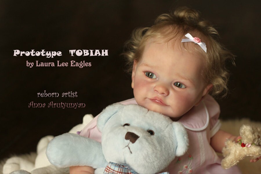 Reborn Baby TOBIAH by Jackie Joly, 23 Inch Toddler With Full Arms