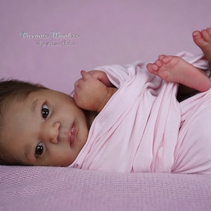 Reborn Baby Johanna Awake by Bountiful Baby - 19 inches, full limbs, Reborn Doll, Boy or Girl & COA Custom