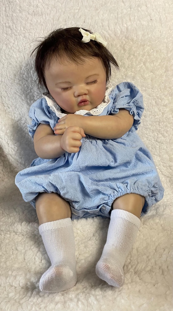 リボーンドール　ashia Reborn Baby ASHIA by Jackie Joly, 20 Inches With Full Limbs, Girl
