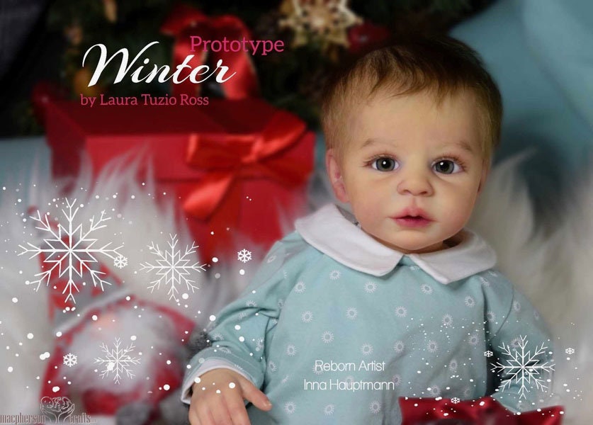 Reborn Baby Winter by Laura Tuzio Ross, 19 Inches, Girl or