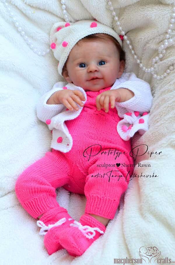 Reborn Baby Piper by Sherry Rawn, 18 Inches, Full Arms and Legs