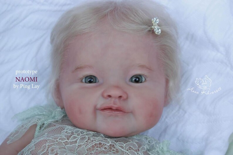 Reborn Baby NAOMI by Jackie Joly, 21 Inches With Full Arms and Legs