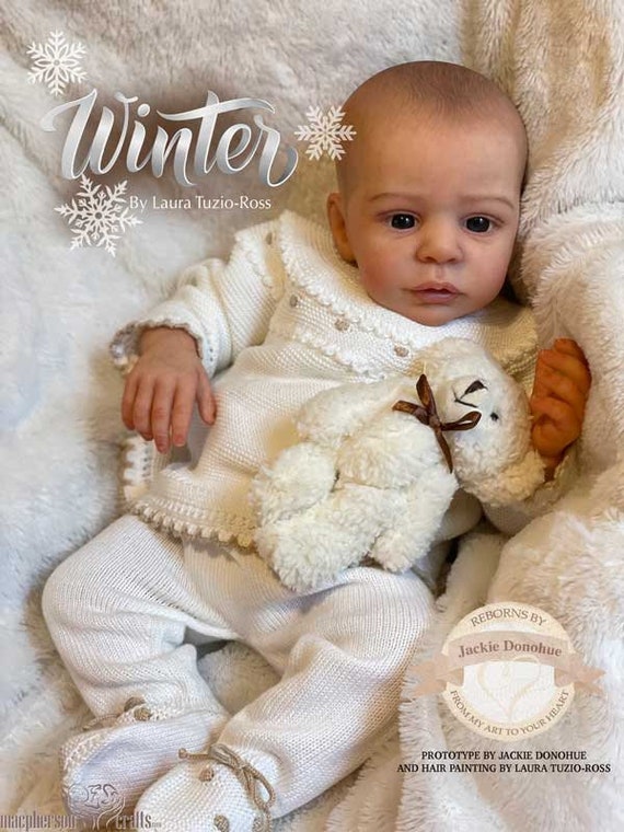 Reborn Baby Winter by Laura Tuzio Ross, 19 Inches, Girl or