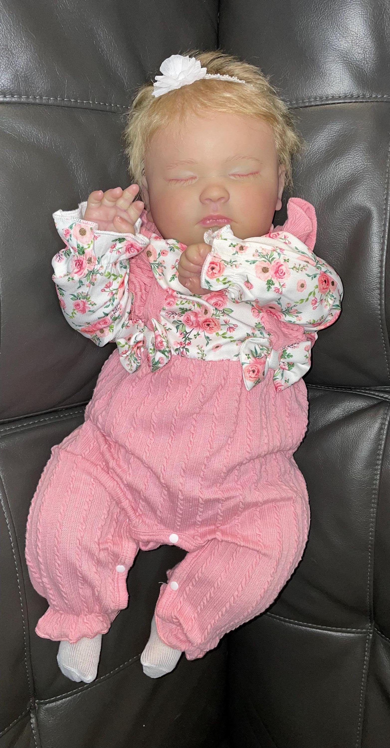 Reborn Baby JOSEPH ASLEEP by Jackie Joly, 23 Inches, 3 Months in