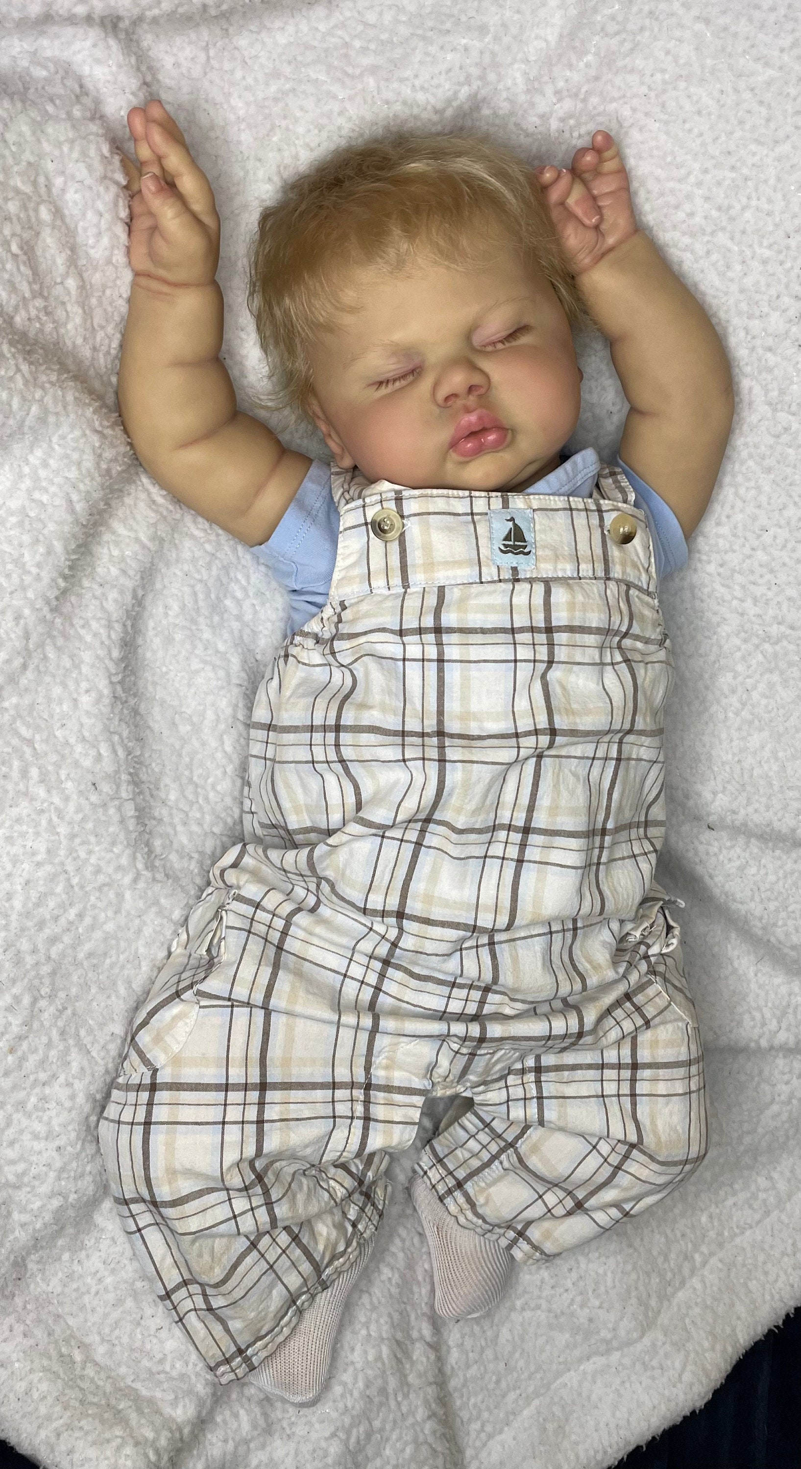 【リボーンドール】 PICKLE Amazon.com: KAWAYII 24 Inch Pickle Newborn Vinyl Baby Sleeping