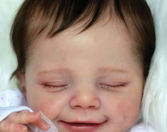 Reborn Baby APRIL by Jackie Joly with Full Limbs, 20 inches, Girl or Boy Doll Custom