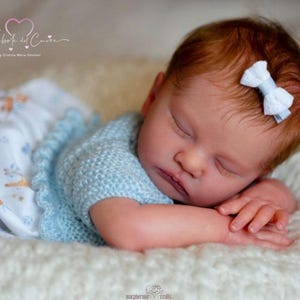 Reborn Baby Gloria by Priscila Lopez 17 inches with Full Limbs Boy OR Girl Vinyl Doll comes with Authentic Certificate Custom