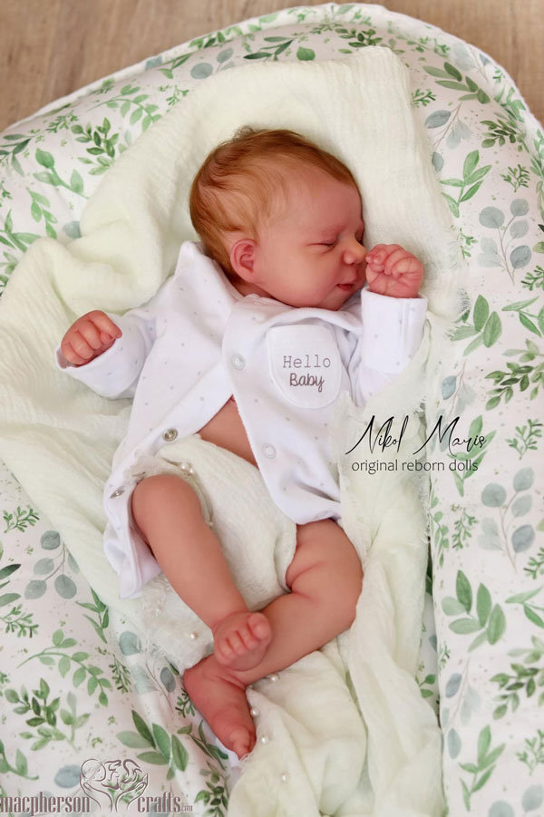 【リボーンドール】 PASCALE Reborn Baby Pascale by Joanna Kazmierczak, Boy or Girl Doll. 18