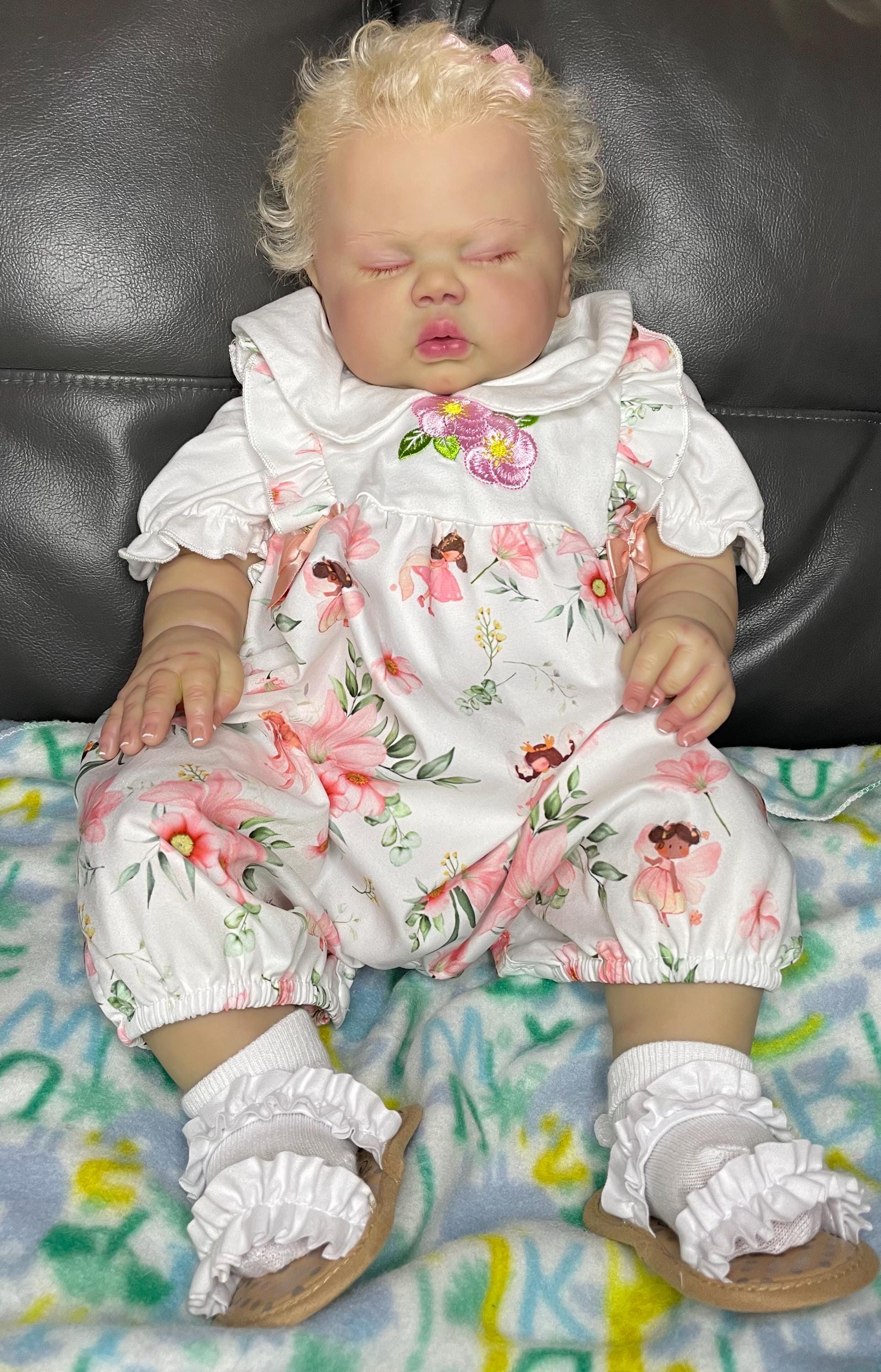 【リボーンドール】 PICKLE Amazon.com: KAWAYII 24 Inch Pickle Newborn Vinyl Baby Sleeping