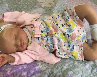 Reborn Baby Rosalie by Olga Auer - 20 Inches, Boy or Girl Doll, Full arms and legs Custom