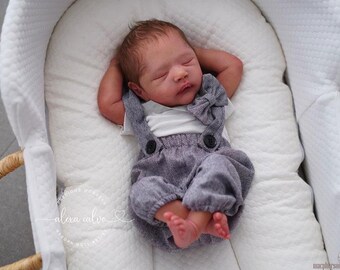 Reborn Baby Alessandro by Cassie Ann Love, 20 Inches With Full