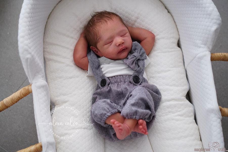 Reborn Baby Alessandro by Cassie Ann Love, 20 Inches With Full