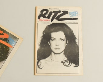 Vintage Ritz Newspaper / Magazine No. 49 Dated January 1981 Bailey and Litchfield