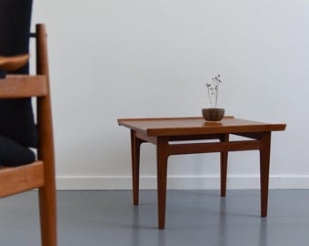 Vintage Finn Juhl Model FD535 Solid Teak Danish Coffee Table by France & Son