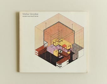 Vintage Book - Walter Gropius Buildings, Plans, Projects 1906-1969 / Exhibition Catalogue 1973