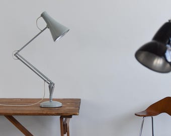 Vintage Grey Anglepoise Lamp Model 75 by Herbert Terry & Sons