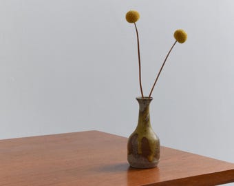 Vintage Small Studio Pottery Ceramic Bud Vase