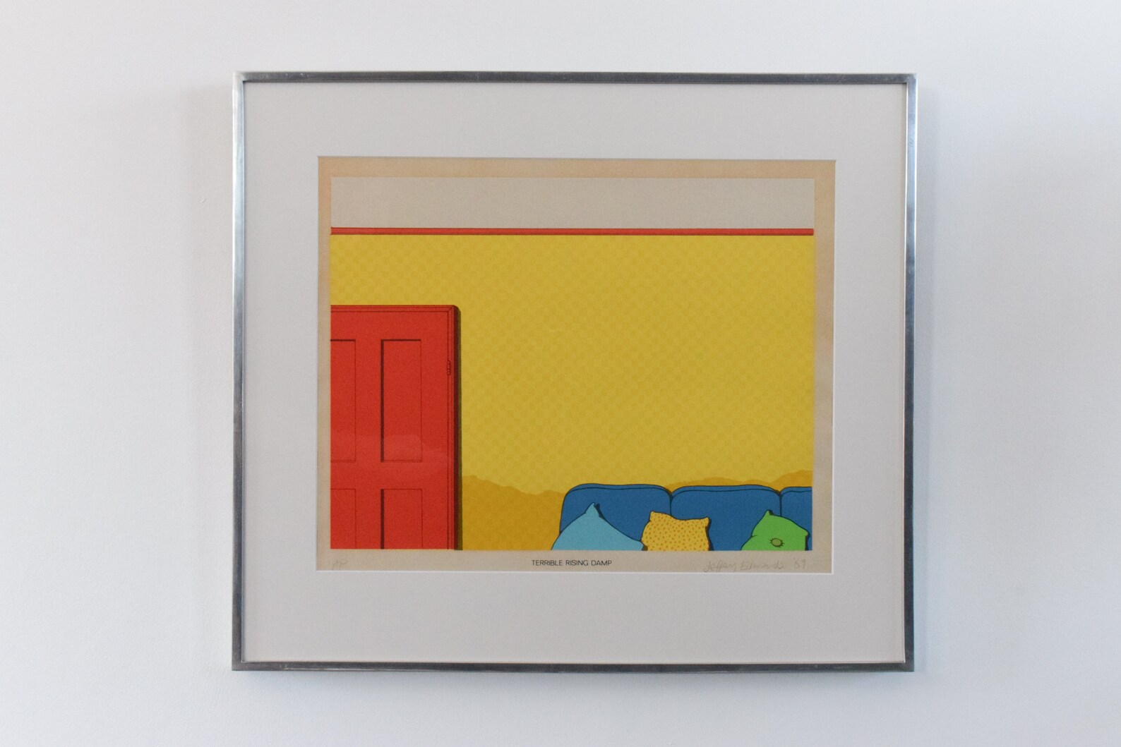 Vintage Original Screen Print Artist Proof by Jeffery Edwards Etsy UK