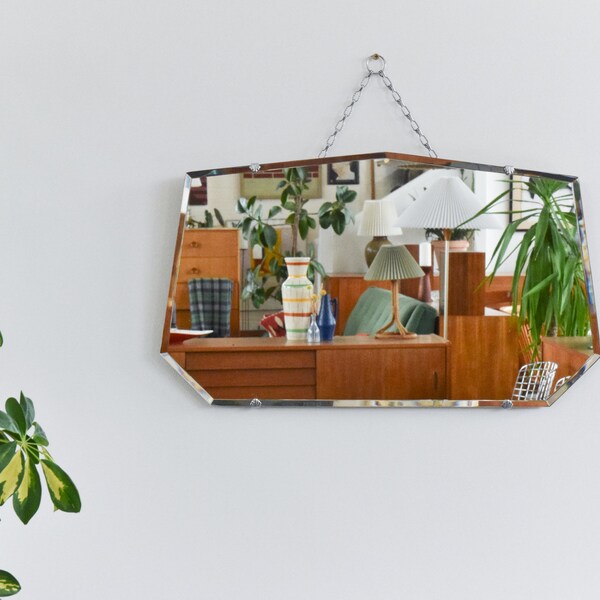 Large Vintage Mirror Etsy UK