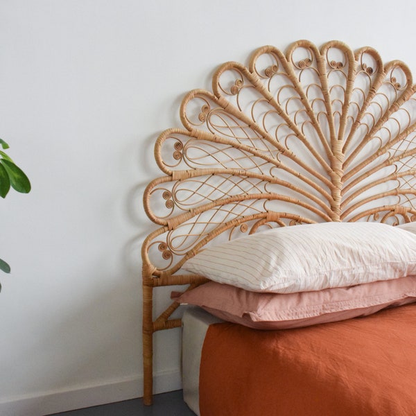 Rattan Headboard Etsy UK