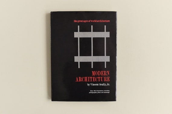 洋書 MODERN ARCHITECTURE byVincent Scully,Jr. Vintage 1961 Modern Architecture Book by Vincent Scully, Jr