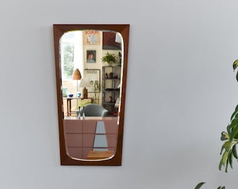 Vintage Danish Teak Mirror