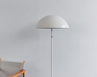 IKEA 365+ BRASA White Metal Floor Lamp