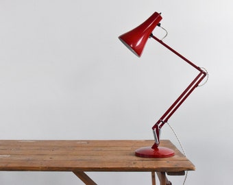 Vintage Red Anglepoise Apex 90 Lamp by Herbert Terry & Sons