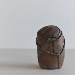 Vintage Sculptural Ceramic Studio Pottery Decorative Jar