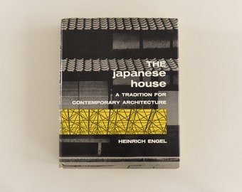 Vintage 1964 The Japanese House by Heinrich Engel Book First Edition