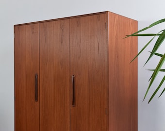 Armario Vintage Triple Teak Fresco de G Plan