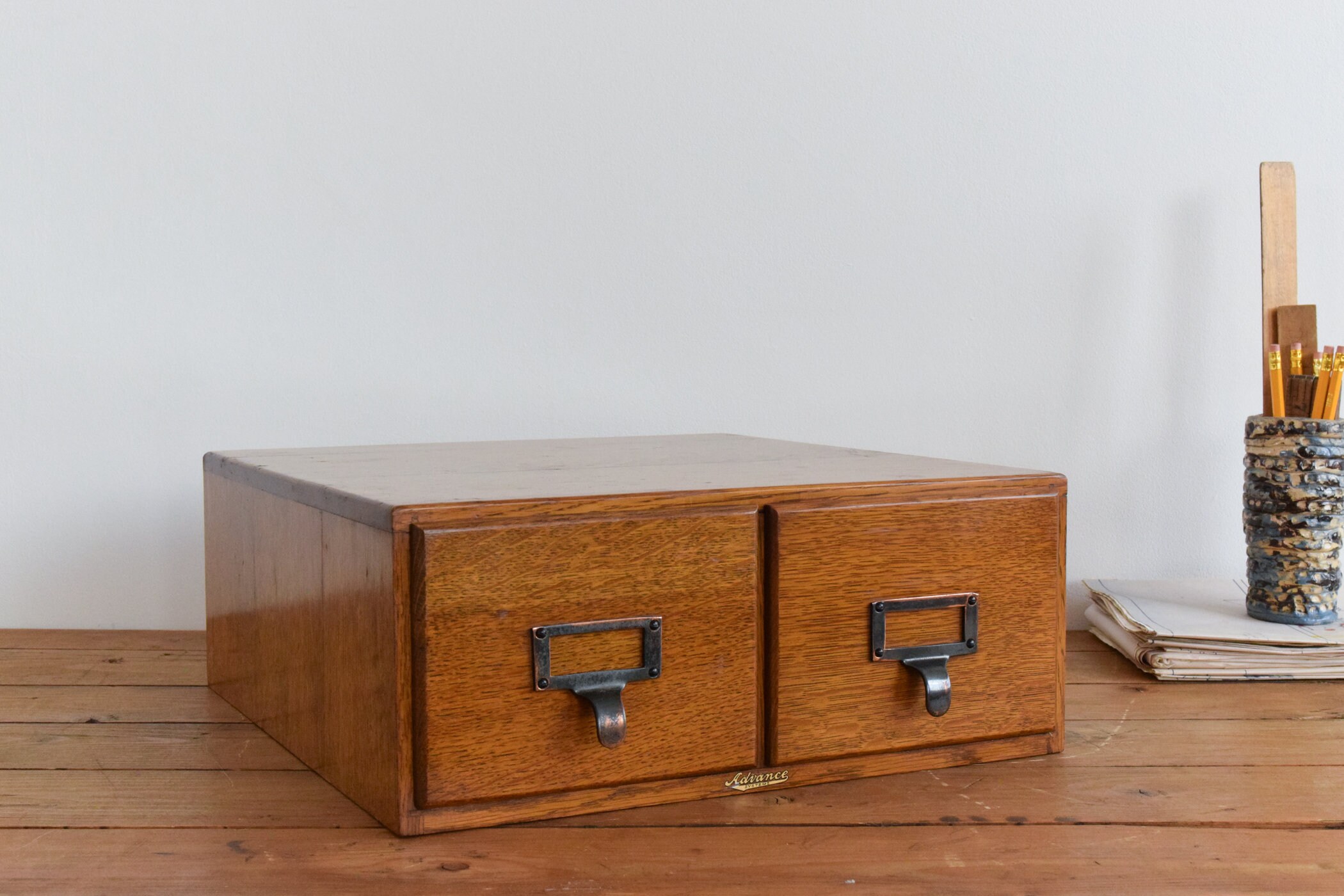 Large Shallow Wooden Storage Box With Hinged Lid & Cut-out Handles Toy Box  Chest Crate Trunk Container Decorative Plain Unpainted Pine 